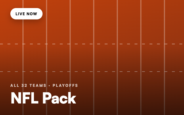 NFL Pack: all 32 teams, playoffs